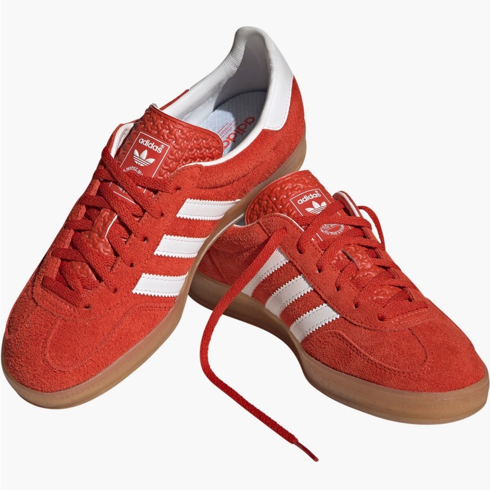 Adidas Gazelle Suede Sneakers with White Stripes